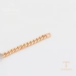 جزییات زنجیر و قفل دستبند ژوپینگ طول 17CM وزن 9.07 گرم کد A00277485
