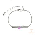 نمای نزدیک دستبند ژوپینگ نگین‌دار کد A00548862