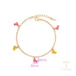 نمای نزدیک دستبند ژوپینگ بدون نگین کد A00898005-1