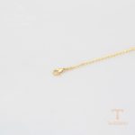 جزییات زنجیر و قفل دستبند ژوپینگ طول 17CM وزن 2.67 گرم کد A00920221