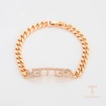 جزییات زنجیر و قفل دستبند ژوپینگ وزن 9.2 گرم کد S00027181