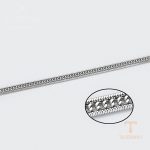 جزییات زنجیر و قفل دستبند ژوپینگ طول 17CM وزن 4.39 گرم کد T000959304