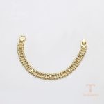 جزییات زنجیر و قفل دستبند ژوپینگ طول 19CM وزن 12.5 گرم کد X000956346