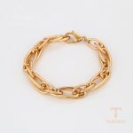 جزییات زنجیر و قفل دستبند ژوپینگ طول 20CM وزن 28.34 گرم کد X000971582