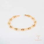 جزییات زنجیر و قفل دستبند ژوپینگ طول 20CM وزن 12.01 گرم کد X000971585