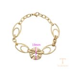 جزییات زنجیر و قفل دستبند ژوپینگ طول 20CM وزن 15.72 گرم کد X000976918