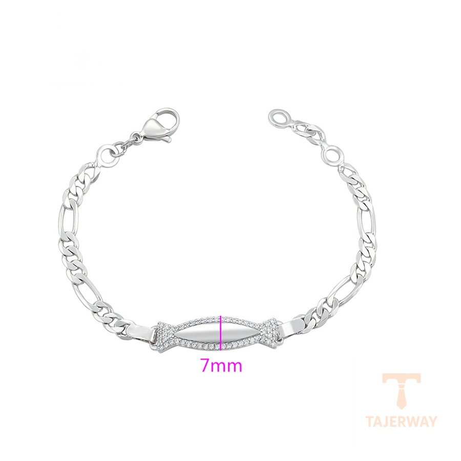 جزییات زنجیر و قفل دستبند ژوپینگ طول 16CM وزن 4.54 گرم کد X001157563