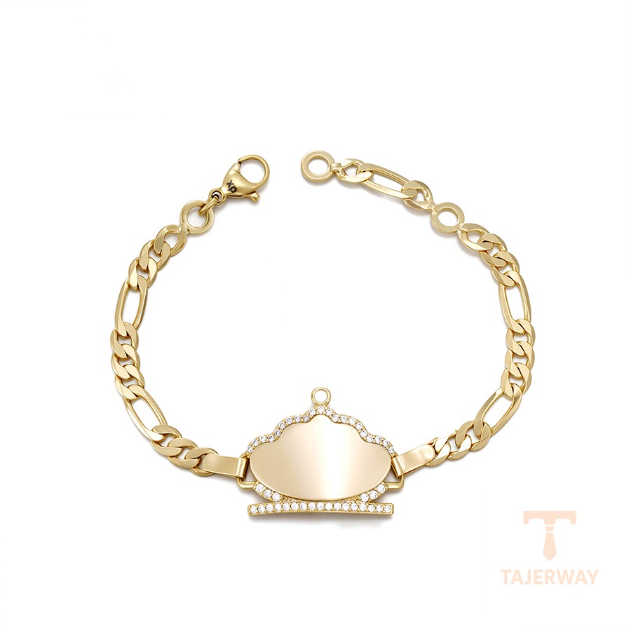 نمای نزدیک دستبند ژوپینگ نگیندار کد X001157567