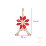 نمای نزدیک ست ژوپینگ نگین‌دار کد A00913368
