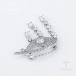 جزییات و نمای نزدیک زیورآلات ژوپینگ وزن 7.9 کد A00915255
