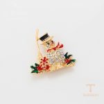 جزییات و نمای نزدیک سنجاق سینه ژوپینگ طول Free وزن 16 کد BL brooches-609