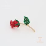 جزییات و نمای نزدیک ست ژوپینگ طول Free وزن 15 کد BL brooches-622