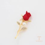 جزییات و نمای نزدیک سنجاق سینه ژوپینگ طول Free وزن 15 کد BL brooches-646