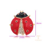 نمای نزدیک ست ژوپینگ نگین‌دار کد BLbrooches-654