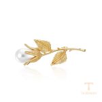 نمای نزدیک سنجاق سینه ژوپینگ نگین‌دار کد BLbrooches-681