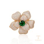 نمای نزدیک زیورآلات ژوپینگ نگین‌دار کد X000835802