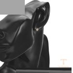 نمای مدل قفل و اتصالات گوشواره ژوپینگ وزن 2.12 گرم کد A00716741