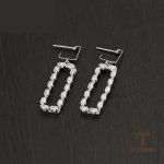 نمای مدل قفل و اتصالات گوشواره ژوپینگ وزن 4.81 گرم کد A00769479