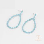 نمای مدل قفل و اتصالات گوشواره ژوپینگ وزن 4.56 گرم کد A00787739