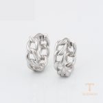 نمای مدل قفل و اتصالات گوشواره ژوپینگ وزن 1 گرم کد A00892264