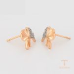 نمای مدل قفل و اتصالات گوشواره ژوپینگ وزن 1.4 گرم کد A00920092