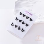 گوشواره ژوپینگ طلای سفید (رادیوم) بدون نگین کد earring-1602-15