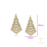 نمای نزدیک گوشواره ژوپینگ کد X000659170