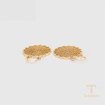 نمای مدل قفل و اتصالات گوشواره ژوپینگ وزن 3.14 گرم کد X000772562