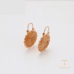 نمای مدل قفل و اتصالات گوشواره ژوپینگ طول Free وزن 3.51 گرم کد X000772686
