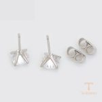 نمای مدل قفل و اتصالات گوشواره ژوپینگ وزن 1.72 گرم کد X000808475