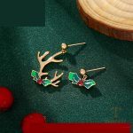 نمای مدل قفل و اتصالات گوشواره ژوپینگ وزن 3.56 گرم کد X001022101