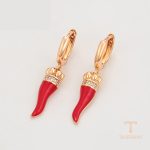 نمای مدل قفل و اتصالات گوشواره ژوپینگ طول Free وزن 2.47 گرم کد X001055708