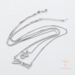 جزییات زنجیر و قفل گردنبند ژوپینگ طول 39CM وزن 6.34 گرم کد 14N2521962