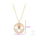 نمای نزدیک گردنبند ژوپینگ نگین‌دار کد A00911756