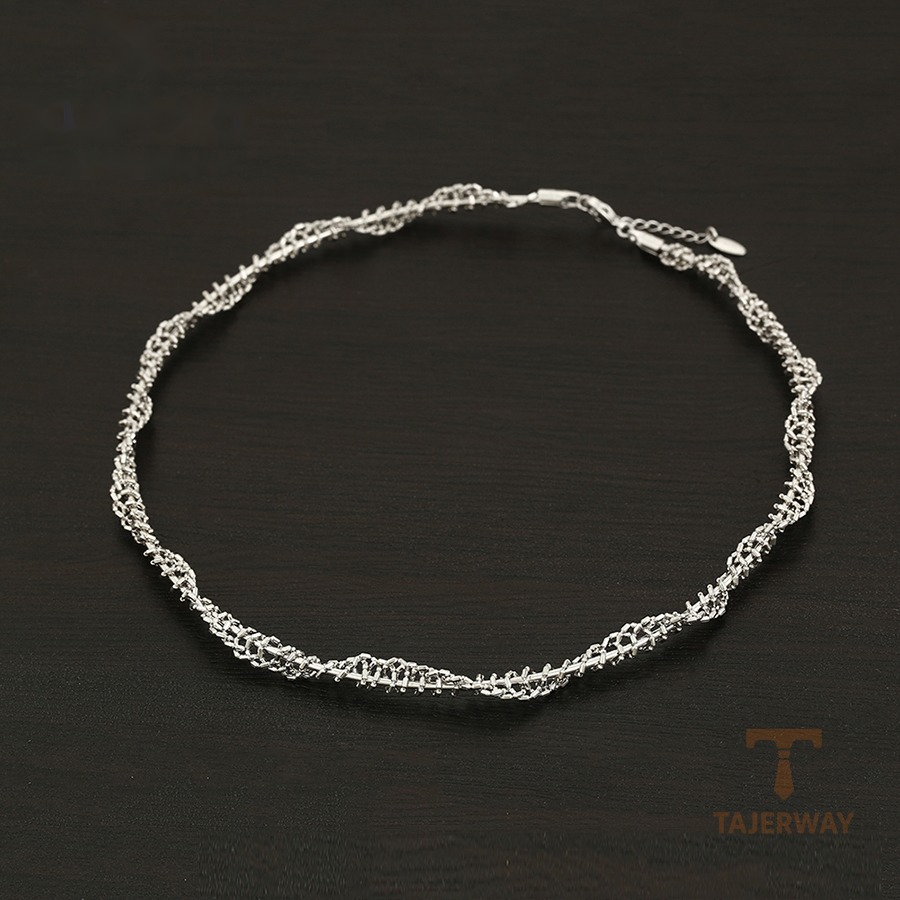 جزییات زنجیر و قفل گردنبند ژوپینگ طول Free وزن 11.7 گرم کد C000010659