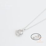 جزییات زنجیر و قفل گردنبند ژوپینگ طول 45.5CM وزن 3 گرم کد necklace-00083