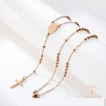 جزییات زنجیر و قفل گردنبند ژوپینگ طول 52CM وزن 6 گرم کد T000928176