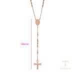 جزییات زنجیر و قفل گردنبند ژوپینگ طول Free وزن 16.56 گرم کد T000928204