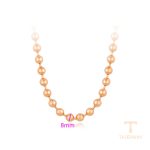 جزییات زنجیر و قفل گردنبند ژوپینگ طول 45CM وزن 53.04 گرم کد X000667365