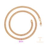 جزییات زنجیر و قفل گردنبند ژوپینگ طول 60CM وزن 35 گرم کد X000928576