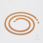 جزییات زنجیر و قفل گردنبند ژوپینگ طول 60CM وزن 29.99 گرم کد X000928585