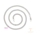 جزییات زنجیر و قفل گردنبند ژوپینگ طول 45CM وزن 15.97 گرم کد X000950514