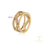 نمای نزدیک انگشتر ژوپینگ مناسب پوست حساس کد A00919507