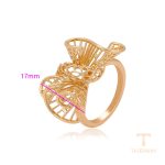 نمای نزدیک انگشتر ژوپینگ بدون نگین کد S00158044