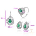 جزییات و نمای نزدیک ست ژوپینگ وزن 14 گرم کد 63882-A14