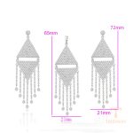 نمای نزدیک ست ژوپینگ نگین‌دار کد 64440