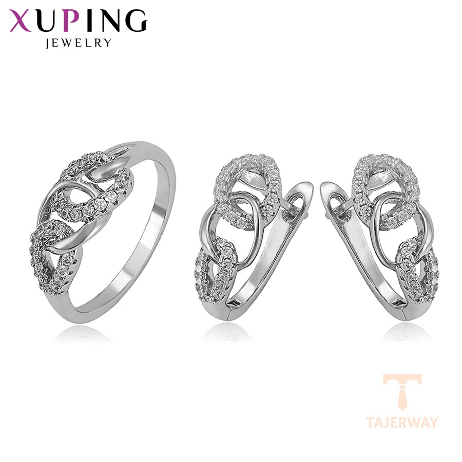 ست ژوپینگ طلای سفید (رادیوم) کد 65227