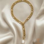 Bracelets, Bangles برند JD رنگ طلایی طرح طلا ۱۸ عیار نگین‌دار