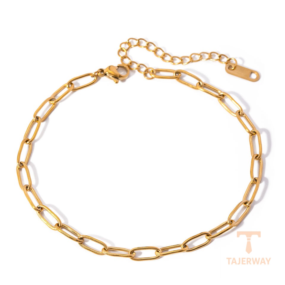 Bracelets, Bangles برند J&D رنگ طلایی طرح طلا ۱۸ عیار بدون نگین