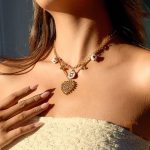 جزییات زنجیر و قفل گردنبند ابکاری طلای ۱۸ عیار طول 40 + 5 سانتی‌متر